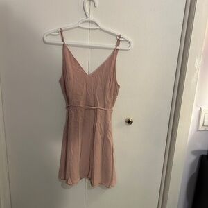 Dynamite Size XS Spaghetti Strap Nude Colored Dress